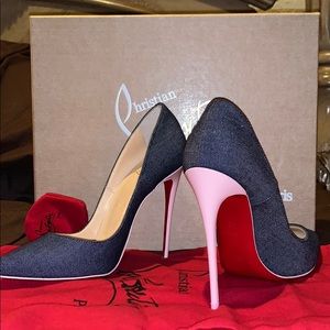 Christian Louboutin Denim So Kate 120mm